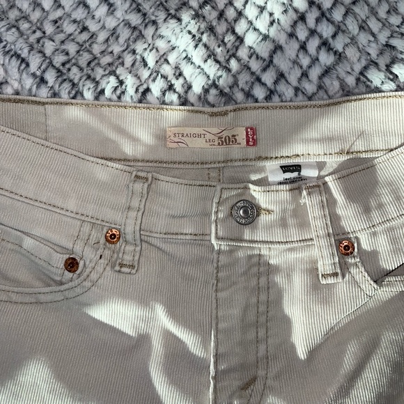 COPY - Levi’s 505 Corduroy Straight Leg Jeans - Picture 3 of 6